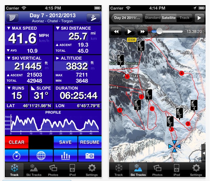 Ski Tracks App copy
