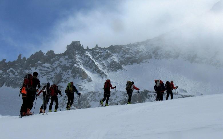 Approaching the col on the Venedigerscharte